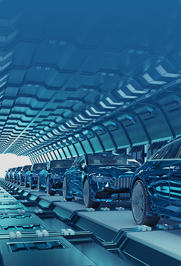Industrielle Fahrzeuglogistik